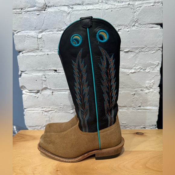 Horsepower Other - Horse Power Boots Boys Horse Power Kids Sawdust Roughout Cutter Toe‎ Size 1 Tan